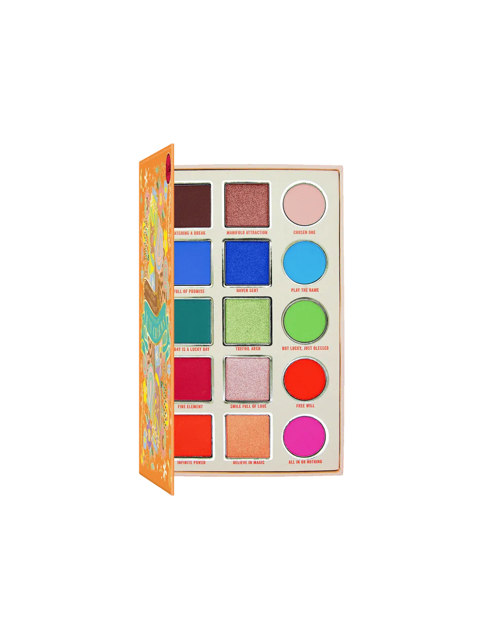 J.cat Beauty Jcat Sombra Paleta Luxy Charms