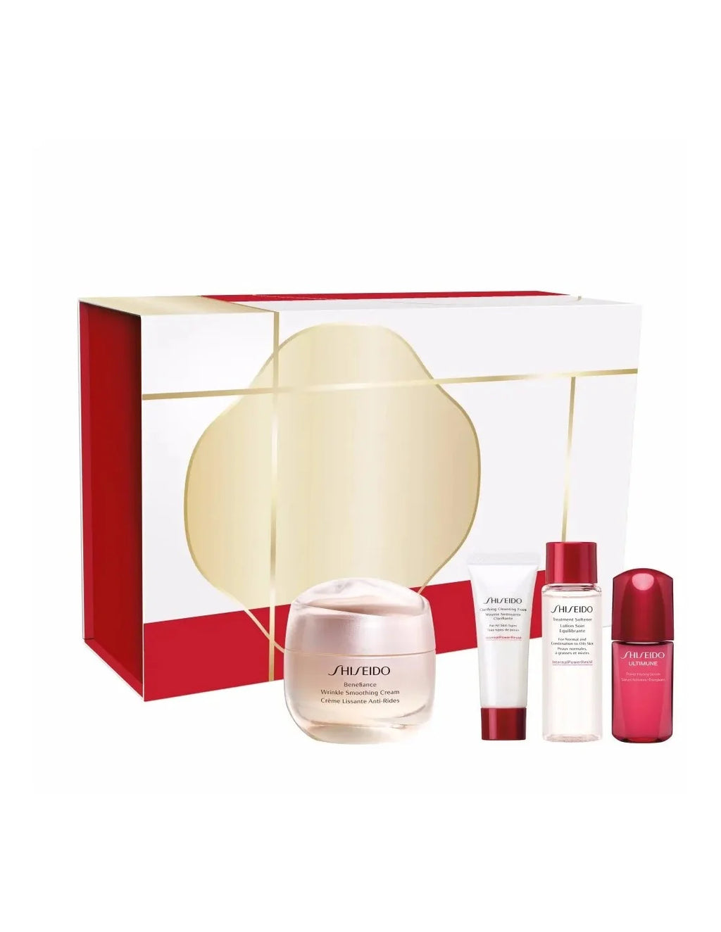 Shiseido Benefiance Wrinkle Smoothing Cream Estuche 4 Piezas