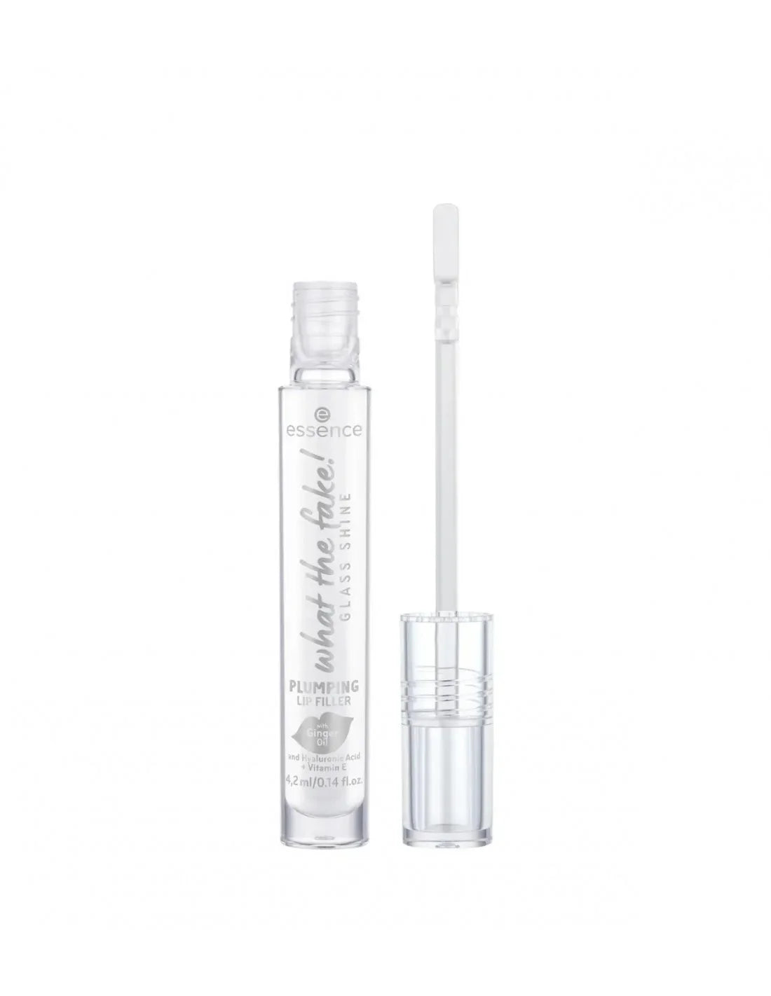 Essence Cosmetics What The Fake! Glass Shine Brillo De Labios Voluminizador 01-Oh So Glassy 4,2ml