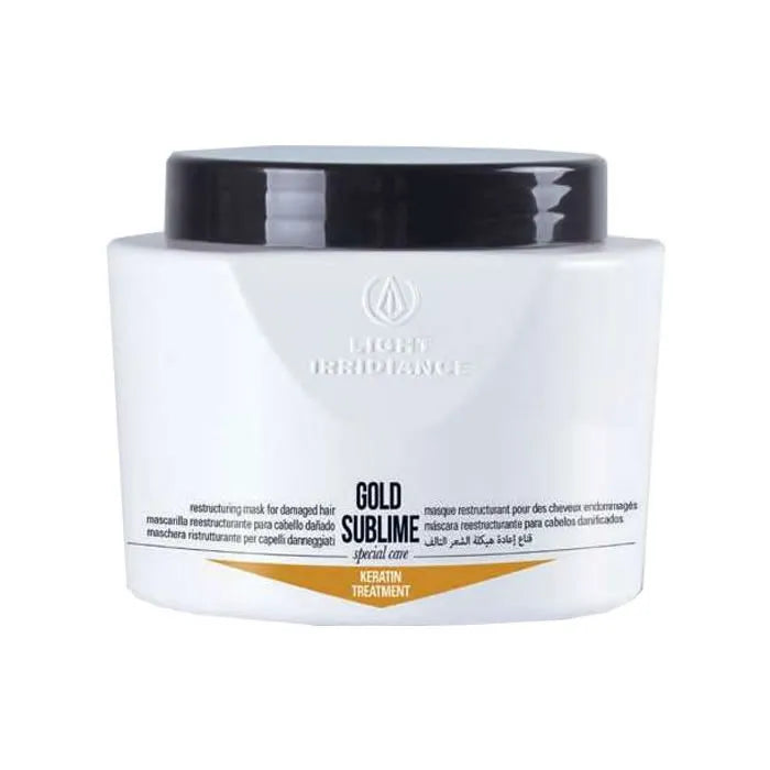 Light Irridiance Gold Sublime Keratin Treatment Mask