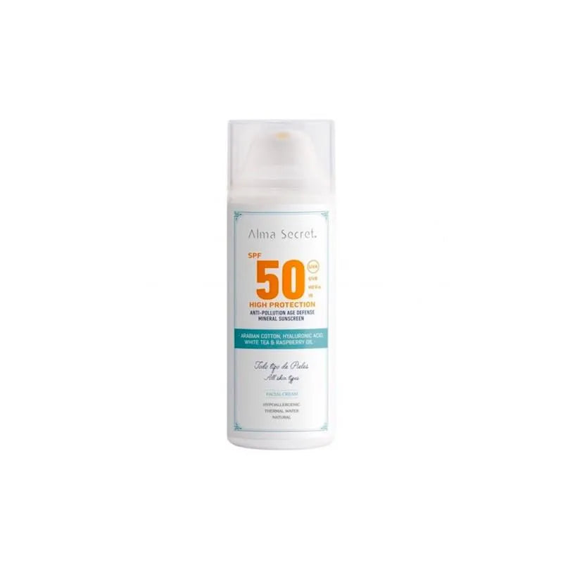 Alma Secret High Protection Crema Facial
