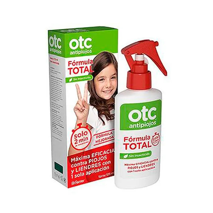 Otc Anti-Lice Total Formula 2 Minutes Spray 125ml